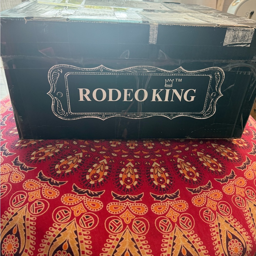 MHT Westerns Rodeo King Felt Cowboy Hat Silverbelly Ivory 3X Beaver sz 7- 7 1/4 - Picture 10 of 10